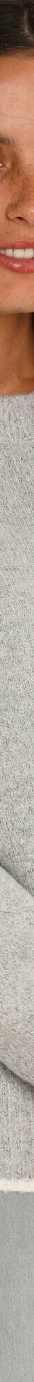 Pull bicolore en maille moelleuse  (gris chiné) Pull bicolore en maille moelleuse  (gris chiné)